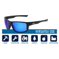 thumbnail image 4 of Gafas de seguridad Bullhead Safety Eyewear Sawfish Blue Mirror, 4 of 5