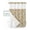 green, variant on No Hook Shower Curtain with Snap in Liner, Winter Spring Flowers Floral Leaves Flower Buds Hotel Shower Curtains for Bathroom, Washable Shower Curtain Liner Set with Mesh Top Window, 36"x78"