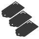 thumbnail image 4 of 100 Piezas Etiquetas de Ropa Papel Kraft de Doble Cara Etiqueta de Regalo Manualidad DIY con Cordel de Yute de 30 m para Boda Navidad Acción de Gracias Negro, 4 of 12