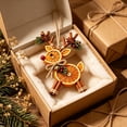 thumbnail image 7 of Dried Orange Slice Christmas Ornament Animal Shaped Natural Hanging Tree Decor Design G, 7 of 7