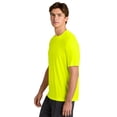 thumbnail image 3 of Clothe Co. Workout Shirts for Men, Dry Fit Shirts for Men, Mens Summer Shirts Available in Big & Tall, Neon Yellow, L, 3 of 3