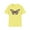 Cornsilk, variant on Butterfly Shirt, T Shirt with Butterfly, Monarch Shirt