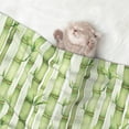 thumbnail image 2 of Yiaed Bamboo Stems And Leaves Print Dog Blankets-Cat Blanket Washable for Couch Protection,Puppy Blanket, Soft Plush Reversible Throw Furniture Protector-Small, 2 of 8