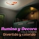 thumbnail image 4 of Lampara De Techo Infantil Corazon Rosa, 4 of 4