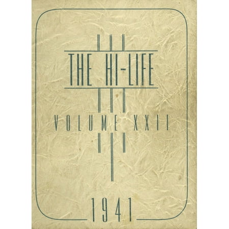 (Custom Reprint) Yearbook: 1941 Washington High School - Hi Life Yearbook (Washington IA)