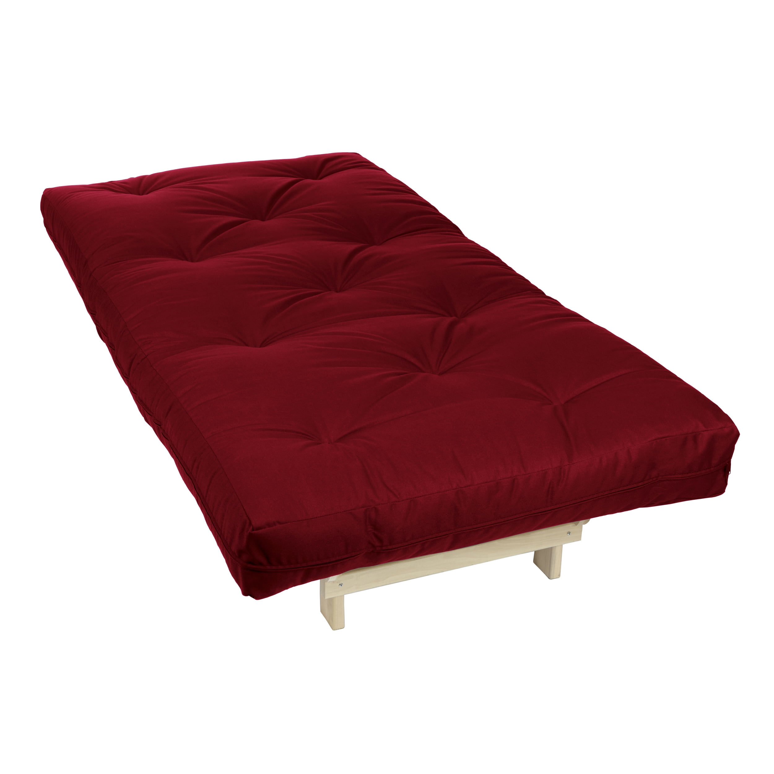 Sorra Home - 8 inch Reversible Tufted Futon Mattress, Twin Size