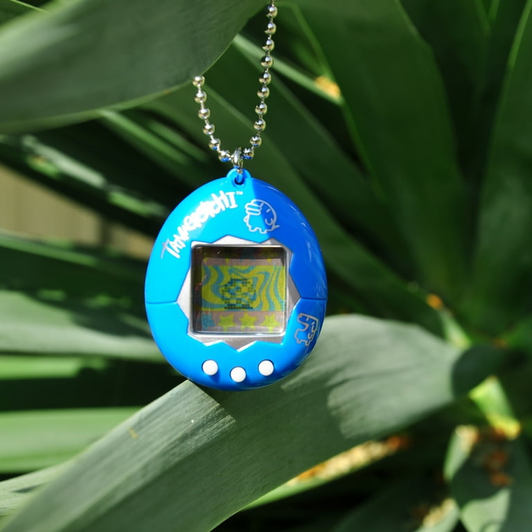Original Tamagotchi - Blue with Silver Electronic Pet