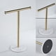 thumbnail image 5 of Soporte para Toallas de Mano en Forma de T con Base de MáRmol para Encimera de BañO, Soporte para PañUelos, Colgador de Toallas Independiente para Cocina, 5 of 7