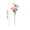 Hot Pink, variant on Artificial Lily Flower Stem 31.5 Inches Tall, Large Imitation Floral Arrangement for Floor Vase, Realistic Perfume Lily for Wedding and Hotel Lobby Decor, Assembly Required, Multi Color