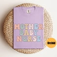 thumbnail image 5 of Mother Baby Nurse Shirt Nursery Nurse Tshirt Postpartum Nurse Shirt Mother Baby Nurse Gift, 5 of 6