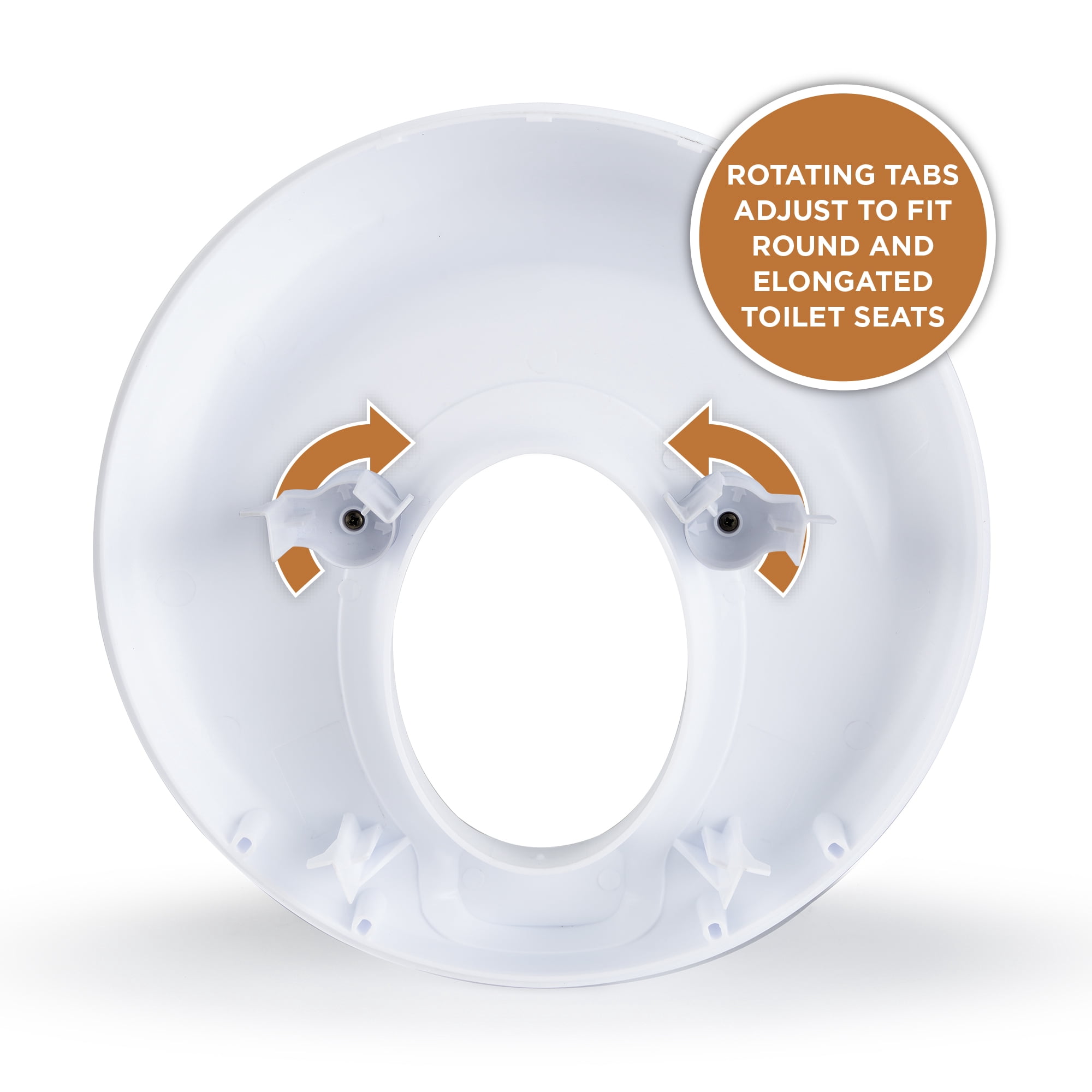 Contours Bravo 3-Stage Potty Training Toilet, Seat, Trainer, Step Stool, Gray, 1 Count