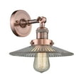 thumbnail image 3 of Innovations 1-LT Vintage LED Halophane 10" Sconce - Polished Chrome - 203-PC-G2-LED, 3 of 5