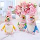 thumbnail image 3 of Muñeca de elfo de Pascua, muñeco de peluche, Animal de peluche, flor de primavera, muñeca de tela, elfo enano, Narf Mot, 3 of 5