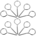 thumbnail image 1 of HEATSHAKING 10 Pcs Petites Vis à Il en Acier Inoxydable pour Suspendre Intérieur Extérieur, 1 of 6