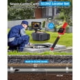 thumbnail image 4 of Soonbuy 100 ft Snake Sewer Camera, 9 Inch Touch HD Screen/Waterproof IP68/512Hz Locator/16 GB SD Card,Black, 4 of 7