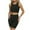 Black, variant on SwiftWear Women's Comfy Pajama Set Crop Tank Top & High-Waisted Shorts for Home Lounging - Soft, Stretchy & Stylish, Sleepwear & Loungewear