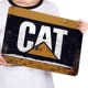 thumbnail image 3 of Placa Metal Vintage Caterpillar Pintura Hierro Rectangular Arte La Pared 40x30cm, 3 of 9
