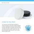 thumbnail image 4 of Polaris UPS-BL Black Porcelain Bathroom Sink, 4 of 6