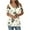 B-Beige, variant on ZQUUVOU Women's Printing Blouses Short Sleeved V-Neck Off Shoulder Fashionable Top A-White
