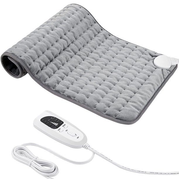 Estera de terapia de calor almohadilla calefactora eléctrica portátil apagado automático regalos para mujeres y hombres