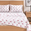 thumbnail image 2 of Great Bay Home 4-Piece 100% Turkish Cotton Flannel Sheet Set, Full, Reindeer, 2 of 5