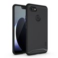 thumbnail image 1 of TUDIA Merge Conçu pour Google Pixel 3 TG Étui avec Protection à Double Couche (Noir Mat), 1 of 6