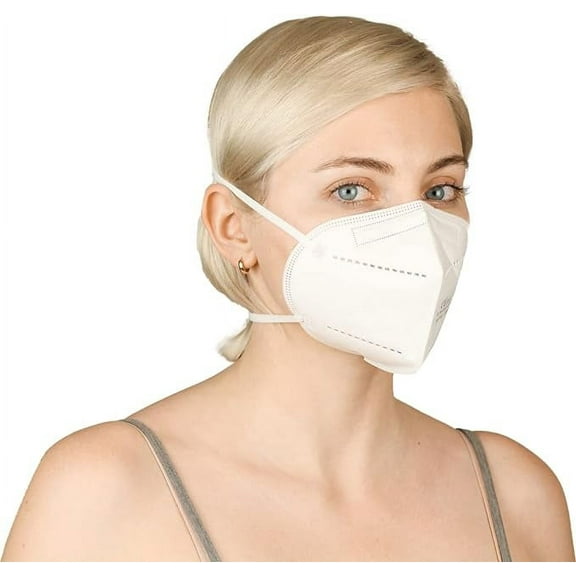 KN95 Face Mask,Elastic Head Strap,with Individual Wrap, Breathable & Comfortable Foldable Safety Mask for Tight Fit, GB2626 compliant with Filter Efficiency ≥95%, 20-Pack