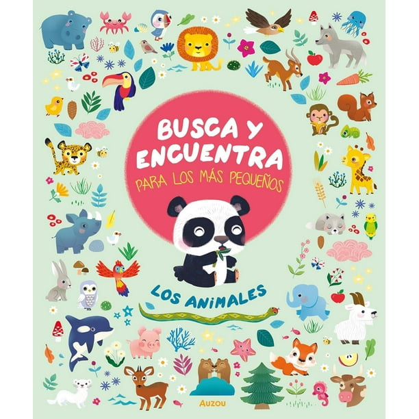 Libro Busca Y Encuentra Los Animales Tapa Dura Acolchado, Autor Sophie Rohrbach, Editorial Auzou