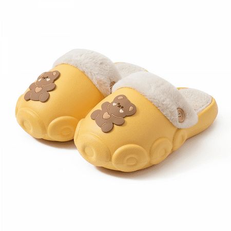 

JUSTUP Massage Bubble Cotton Slippers for Women Gym Slippers Bedroom Slippers Soft Pillow Decompression Cotton Slippers（6-6.5）