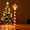 #1, variant on Christmas Wand Tree-Shaped Light Controller - Red & White Striped with Glowing Golden Star, Dual-Use as Desktop Decoration & Handheld Controller for Christmas Tree Lights