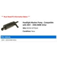 thumbnail image 2 of Headlight Washer Pump - Compatible with 2001 - 2006 BMW 325xi 2002 2003 2004 2005, 2 of 2