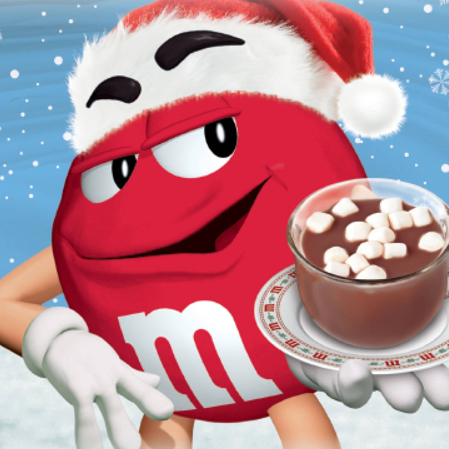 M&M's Dark Hot Chocolate made with Dark Chocolate Candy, 8 Oz.