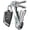 Grey, variant on Compact Pocket Key Holder, Metal Key Bar Organizer Holds Up To 14 Keys
