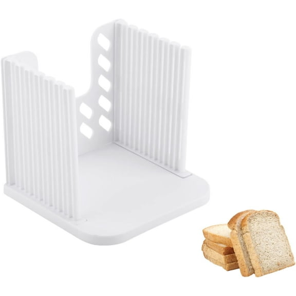 Bread Slicer Guide, Adjustable Toast Slicer Bread Slicer For Homemade Bread Loaf Foldable Chopping Cutting Board Bread Cutting Guide