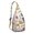 Beige-8, variant on Boho Starfish Sling Backpack – Tropical Ocean-Inspired Hiking Daypack with Watercolor Starfish and Seashells Design, Lightweight Waterproof Travel Bag for Beach, Camping, and Outdoor Use