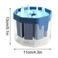 thumbnail image 3 of WKSCLPAI Popsicle Molds Clearance,8-Cavity Food-Grade DIY Ice Pop Mold,Non-Stick Flat and Separate Design,Outer Layer Can Store Ice Cubes and Keep the Popsicle Coldness,Blue, 3 of 6