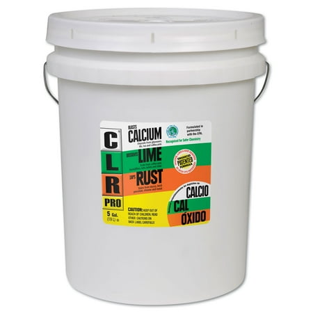 CLR - CL-5PRO PRO Calcium, Lime and Rust Remover, 5 Gallon Pail (JELCL5PRO)