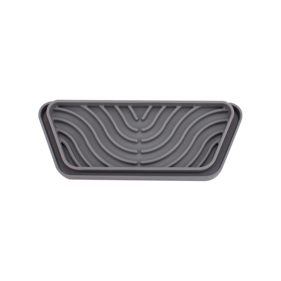 RKZDSR Refrigerator Drip Catcher Tray, Mini Fridge Drip Tray Protects Ice And Water Dispenser Pan, Fridge Spills Water Pad For Spills, Build-Up And Water Splat
