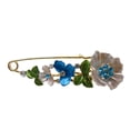thumbnail image 4 of Qarigey Broche de flor de cristal, broche de pecho elegante y para fiesta, joyería de moda, regalo personalizado, accesorios para disfraces, Type2 NO2, 4 of 6