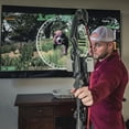 thumbnail image 3 of AccuBow 2.0 Carbon Fiber Virtual Archery Gaming & Shooting, 10–70lbs Adjustable Resistance, Real Bowstring & D-Loop, Phone Mount Included, Ambidextrous, Foldable Design, 3 of 11