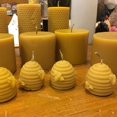 thumbnail image 3 of Fewo Pack de 2 moldes de silicona 3D con forma de panal y abeja para velas, 3 of 7