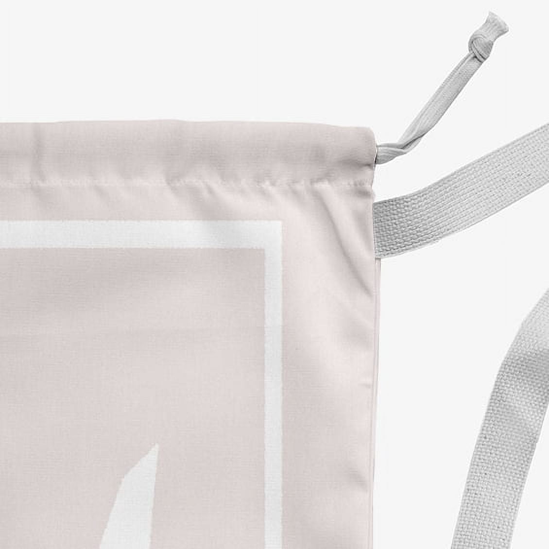 Simply Daisy Canvas Classic Monogram 18 x 29 in M Laundry Bag