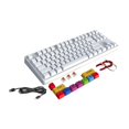 thumbnail image 1 of funtasica 87 Keys Wired Mechanical Keyboard Red Switches 20 Kinds LED White, 1 of 9