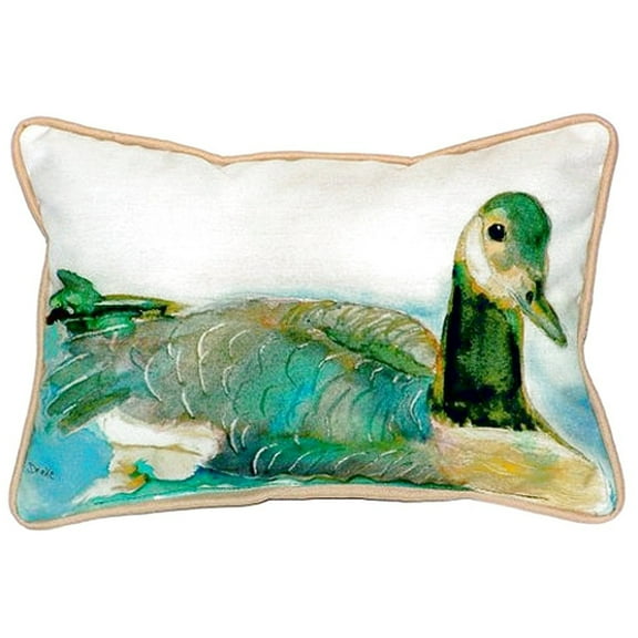 Betsy Drake Canada Goose Small Indoor/Outdoor Pillow 11x14