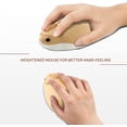thumbnail image 2 of PloutoRich Wireless Mouse, 2.4GHz Hamster Shape Portable Mobile Optical 1200DPI USB Mice Cordless Mouse for PC Laptop Computer, Gift, 2 of 9