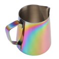 thumbnail image 1 of Milk Frother Pitcher, Milk Frothing Pitcher Stainless Steel Milk Jug Coffee Frothing Pitcher for Milk Tea Shop Cafe, 1 of 8