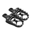 thumbnail image 6 of Motorcycle Foot Pegs Aluminum Alloy Construction Vintage Styling Anti Slip Texture Mounting Multiple Bike Types, 6 of 9