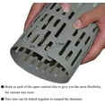 Visland Plastic Tree Trunk Protectors, Nursery Mesh Tree Bark Protector ...
