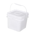 thumbnail image 2 of Lata de pintura, contenedor de almacenamiento de alimentos de 8 l, contenedor de agua resistente, cubo de pintura con asa para acampar, pintar, casa,, 2 of 8
