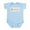 Sky Blue, variant on CafePress - Labradoodle Infant Bodysuit - Baby Light Bodysuit, Size Newborn - 24 Months